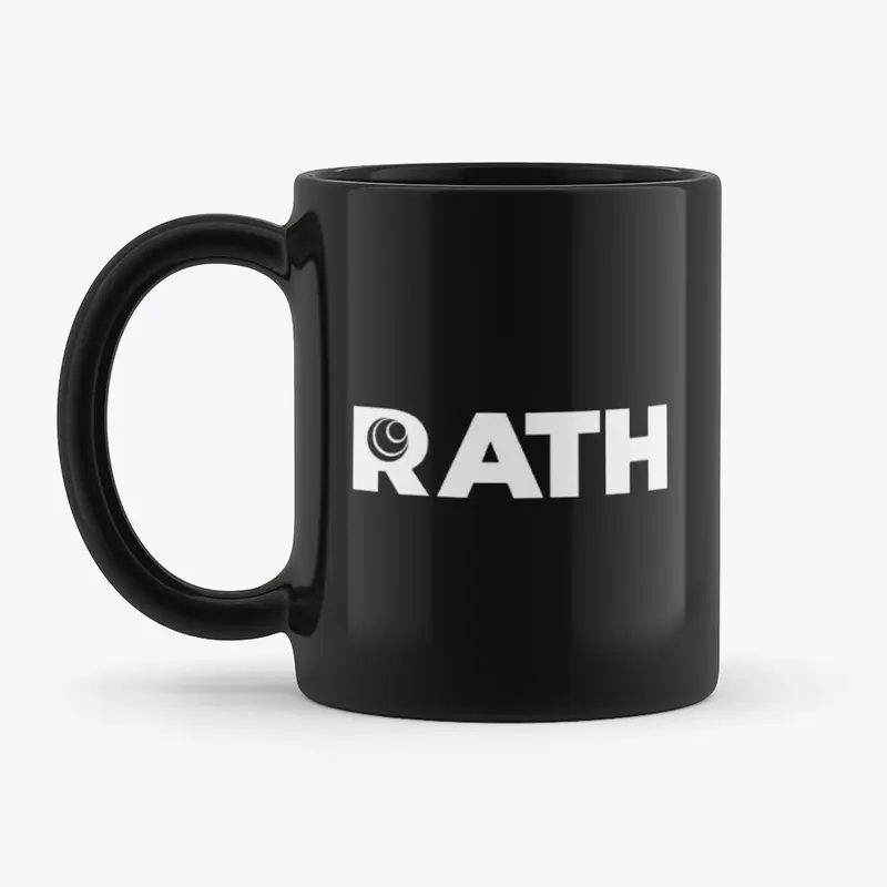 RATH1 Wordmark White Mug